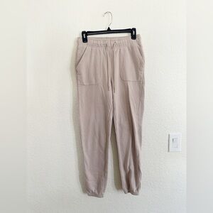 90 Degree By Reflex Tan Track Pants Relaxed Fit